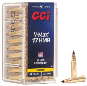 CCI 17 HMR 17 Grain V-Max Ammunition 50 Rounds