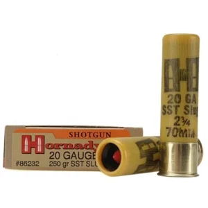 Hornady SST 20 Gauge 2-3/4 Inch 250 Grain Sabot Slug 5 Rounds