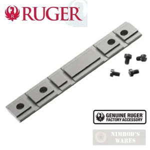 Ruger NKSBA 10/22 Weaver Style Scope Base Adapter Silver