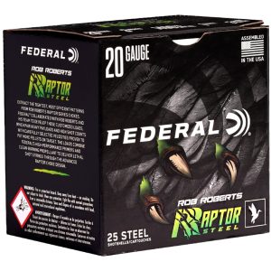 Federal Raptor Steel 20 GA- 3in 1 OZ 25 Rounds product packaging