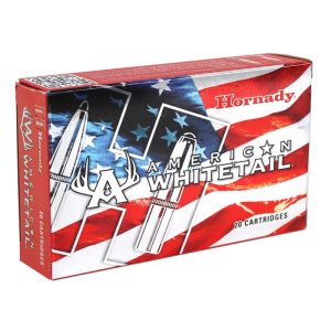 Hornady American Whitetail 25-06 Rem 117 gr 20 Rounds product packaging